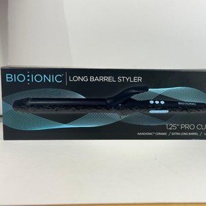 Bio Ionic Long Barrel Styler 1.25" Pro Curling Iron